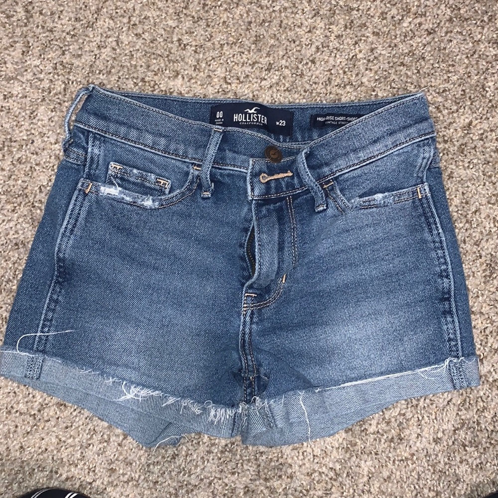 Hollister jean shorts